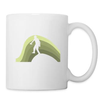 Disc Golfer Disc Golf Frisbee - Mug - white - Right