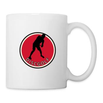Disc Golfer Frisbee Disc Golf - Mug - white - Right