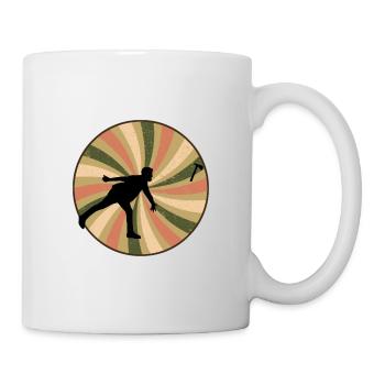Axe Throwing Double Axe Sport - Mug - white - Right
