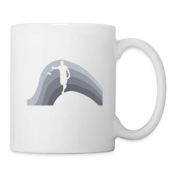 Frisbee Disc Golf Joueur Disc Golf - Mug blanc - blanc - Droite