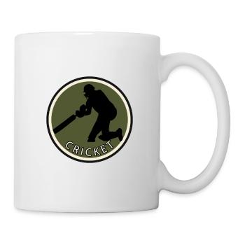 Cricketer Cricket Team - Mug - white - Right