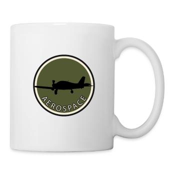 Flieger Fliegen Luftfahrt - Tasse - Weiß - Rechts