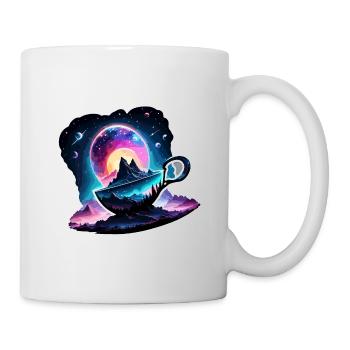 Silhouette / Forest / Portrait / Trees / Mug - Mug - white - Right