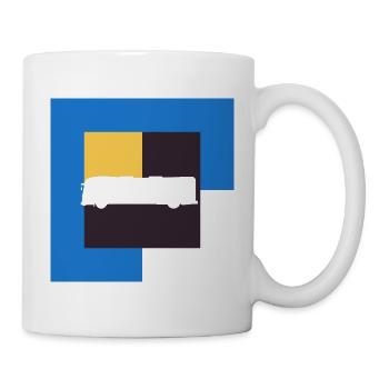 Busfahrer Transport Busfahren - Tasse - Weiß - Rechts