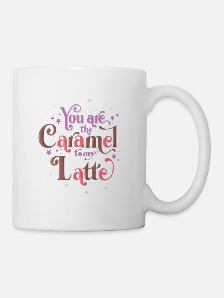 Coffee lovers and lovers - Mug - white