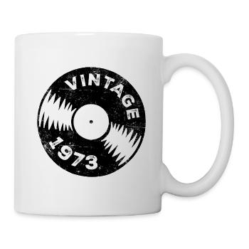 Millésime 1973 - Mug blanc - blanc - Droite