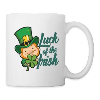 Leprechaun Leprechaun St. Patrick's Day Ireland - Mug - white - Right