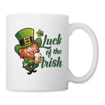 Leprechaun Leprechaun St. Patrick's Day Ireland - Mug - white - Right
