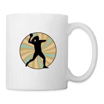 Dodgeball Player Dodgeball Ball Sports - Mug - white - Right