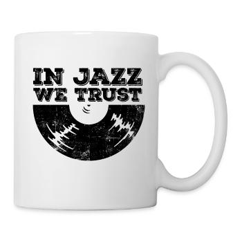 In Jazz we Trust - Tasse - Weiß - Rechts
