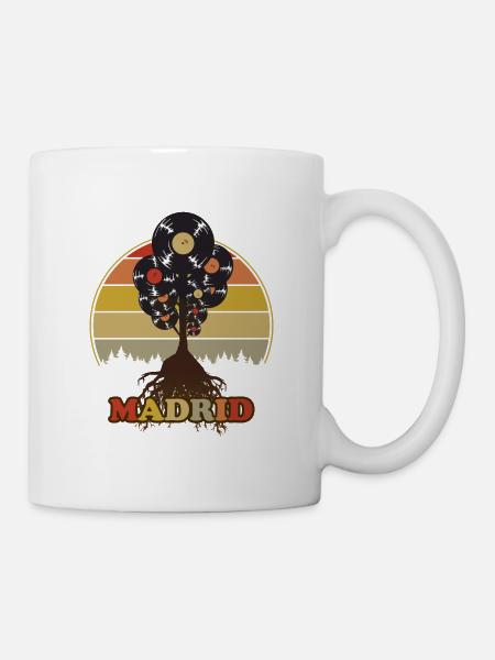 Madrid - Tasse - Weiß