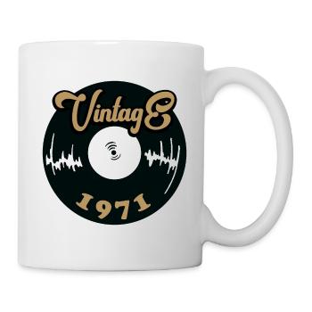 Millésime 1971 - Mug blanc - blanc - Droite