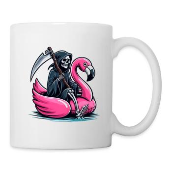 Feiertags-Sensenmann - Tasse - Weiß - Rechts