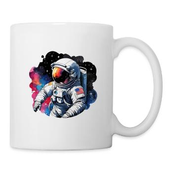 Aquarelle d’astronaute Aquarelle - Mug blanc - blanc - Droite