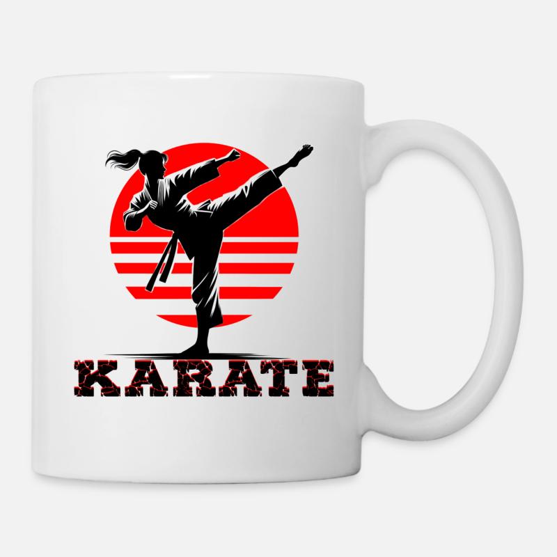 Karaté - Mug blanc - blanc