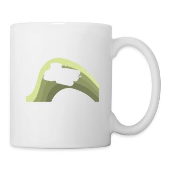 Agriculteur agricole - Mug blanc - blanc - Droite