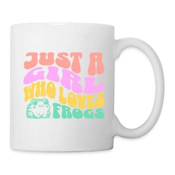 Just a Girl Who Loves Frogs - Mug - white - Right