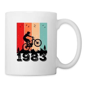1983 Vintage - Tasse - Weiß - Rechts