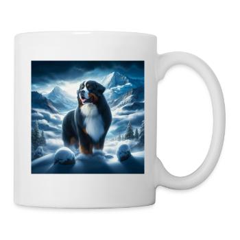 Bernese mountain dog - Mug - white - Right
