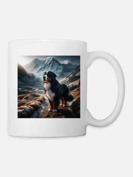 Bouvier bernois - Mug blanc - blanc