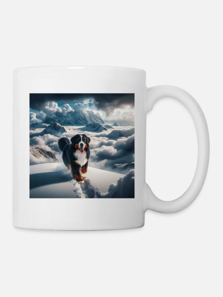 Bouvier bernois - Mug blanc - blanc
