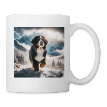 Bouvier bernois - Mug blanc - blanc - Droite