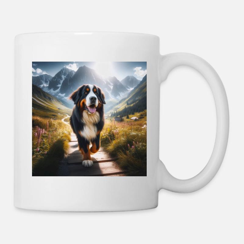 Bouvier bernois - Mug blanc - blanc