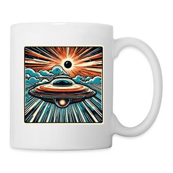 Alien / Spaceship / UFO / Area 51 / All / Mars - Mug - white - Right