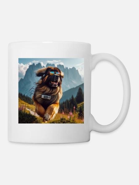 L’art de Leonberg - Mug blanc - blanc