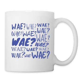 Wae? - Mug blanc - blanc - Droite
