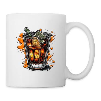 Cocktail / Bar / Mixing / Drink / Exotic / Club - Mug - white - Right
