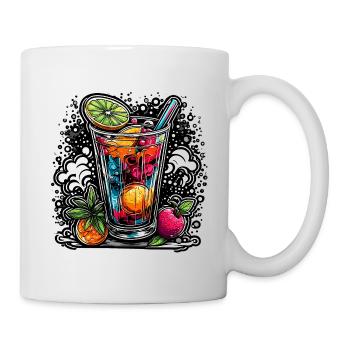 Cocktail / Bar / Mixing / Drink / Exotic / Club - Mug - white - Right