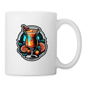 Cocktail / Bar / Mixage / Boisson / Exotique / Club - Mug blanc - blanc - Droite
