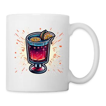 Cocktail / Bar / Mixage / Boisson / Exotique / Club - Mug blanc - blanc - Droite