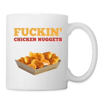 F*ckin' Chicken Nuggets - Neg's Urban Sports - Mug - white - Right