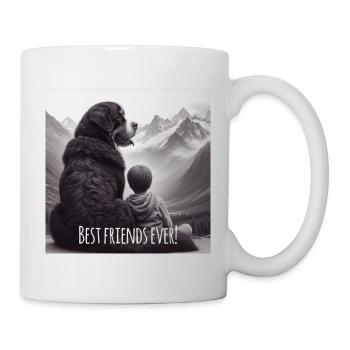 Bouvier bernois - Mug blanc - blanc - Droite