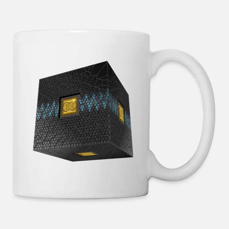 WÜRFEL - Tasse - Weiß