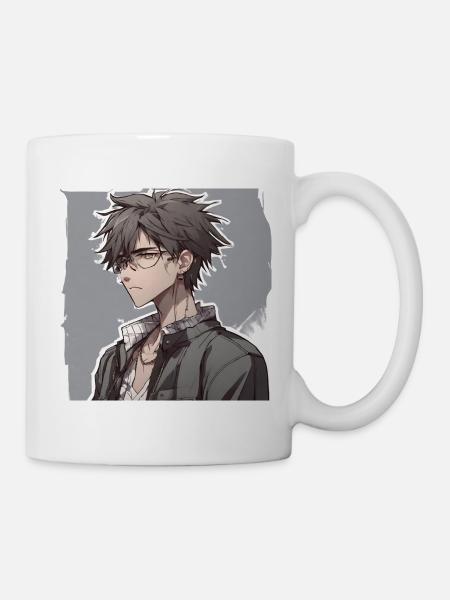 Anime cute boy - Mug - white