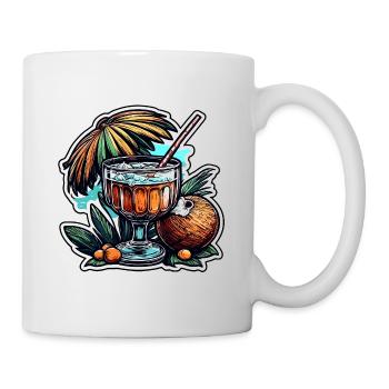 Cocktail / Bar / Mixing / Drink / Exotic / Club - Mug - white - Right