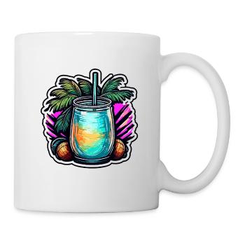 Cocktail / Bar / Mixing / Drink / Exotic / Club - Mug - white - Right