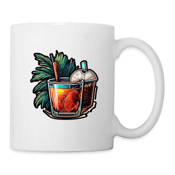 Cocktail / Bar / Mixing / Drink / Exotic / Club - Mug - white - Right