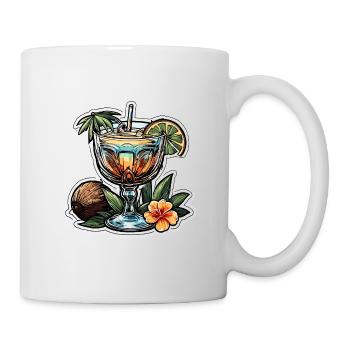 Cocktail / Bar / Mixing / Drink / Exotic / Club - Mug - white - Right