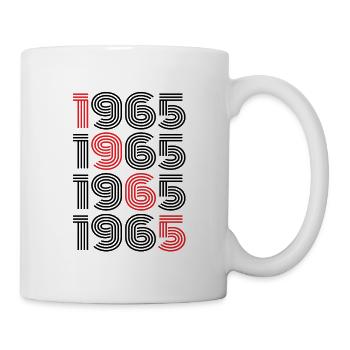 Vintage 1965 - Tasse - Weiß - Rechts