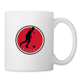 Joueur de futsal Sports de balle - Mug blanc - blanc - Droite