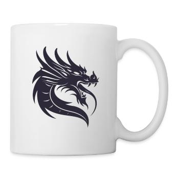 Chinese Dragon Logo - Mug - white - Right