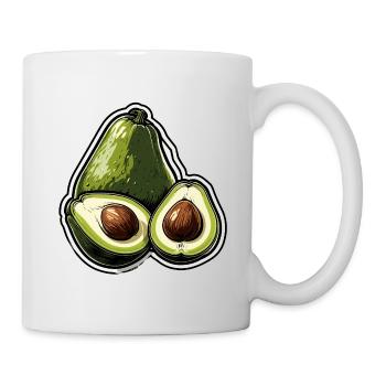 Food / Vegetables / Market / Vitamins / Design - Mug - white - Right