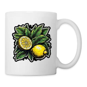 Food / Fruit / Market / Vitamins / Design - Mug - white - Right