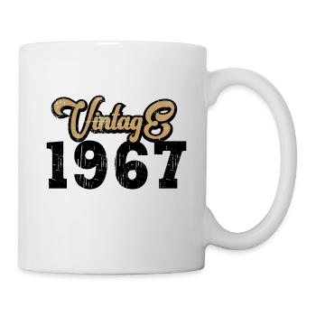 Millésime 1967 - Mug blanc - blanc - Droite