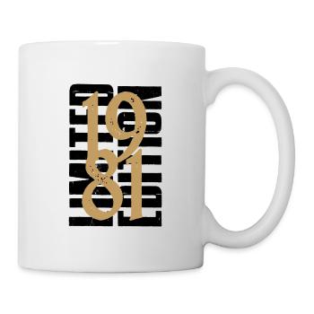 Millésime 1981 - Mug blanc - blanc - Droite