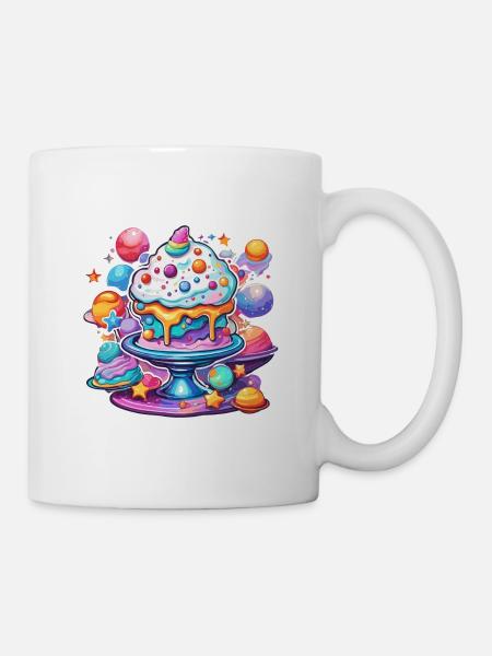 Crème glacée / Sorbet / Gelato / Été / Soleil - Mug blanc - blanc